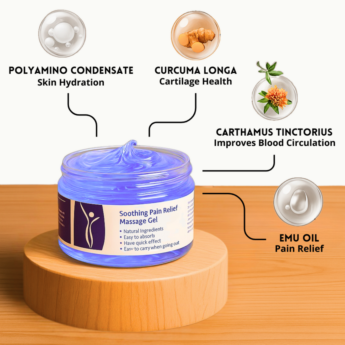 AURASYNC Deep Comfort Joint & Muscle Gel