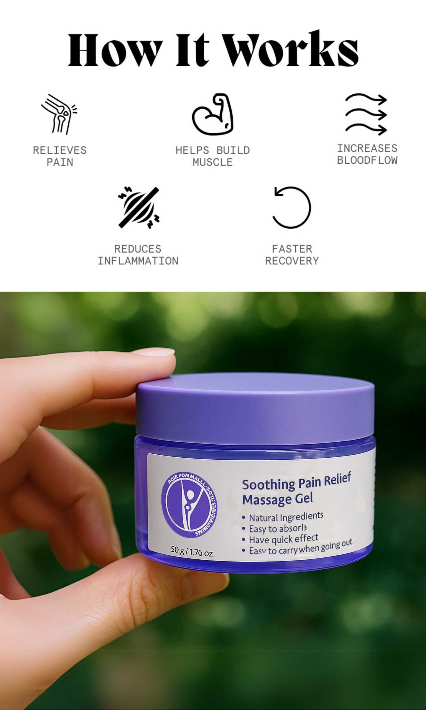 AURASYNC Deep Comfort Joint & Muscle Gel