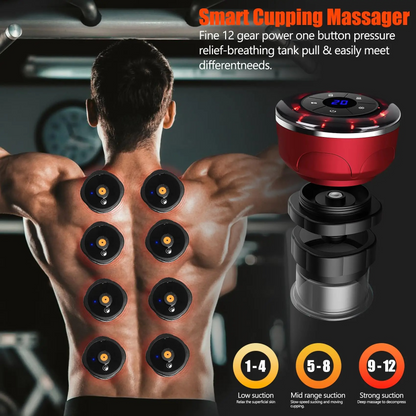 AURASYNC Pro-Series 8-Cup Massager