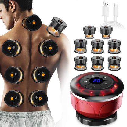 AURASYNC Pro-Series 8-Cup Massager